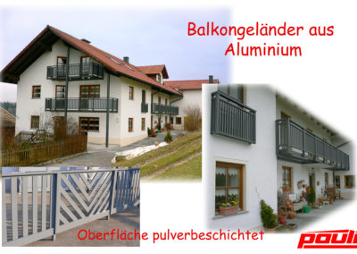 Foto Alu Balkongelaender