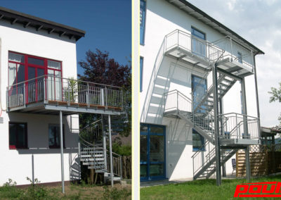 Stahltreppen 8