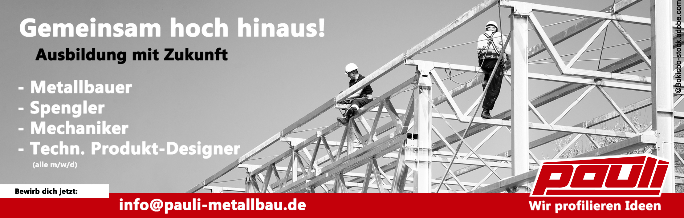 Aktuelle Ausbildungsanzeige_ Aktuelle AZUBI Ausbildungsanzeige