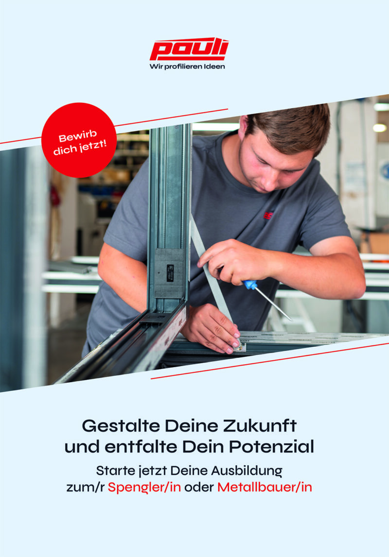 Aktuelle AZUBI Ausbildungsanzeige